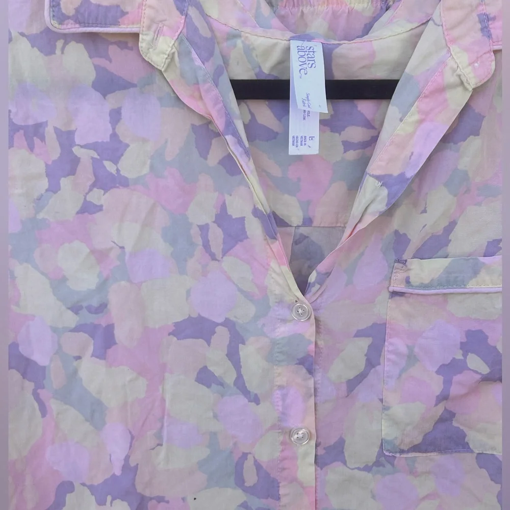 stars above Pastel Floral Skirt in Lavender, Pink & Cream sz Lrg EUC - Picture 6 of 8